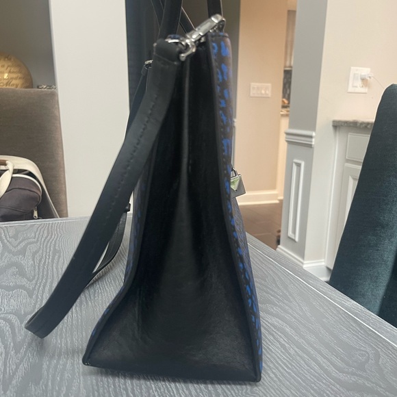 Michael Kors Mercer Saffiano Leather Tote top handle Handbag - Picture 7 of 11